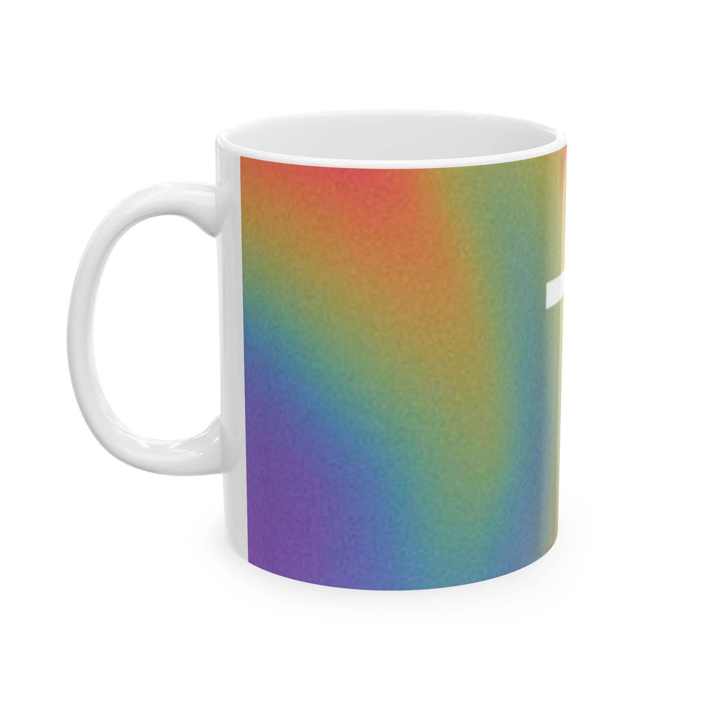 Rainbow Cross Mug
