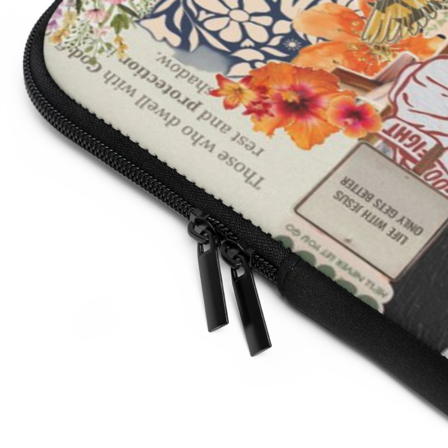 Unique Collage Laptop Sleeve - Trendy Tech Case, Laptop Bag, Gift for Students, Modern Accessories, Stylish Design