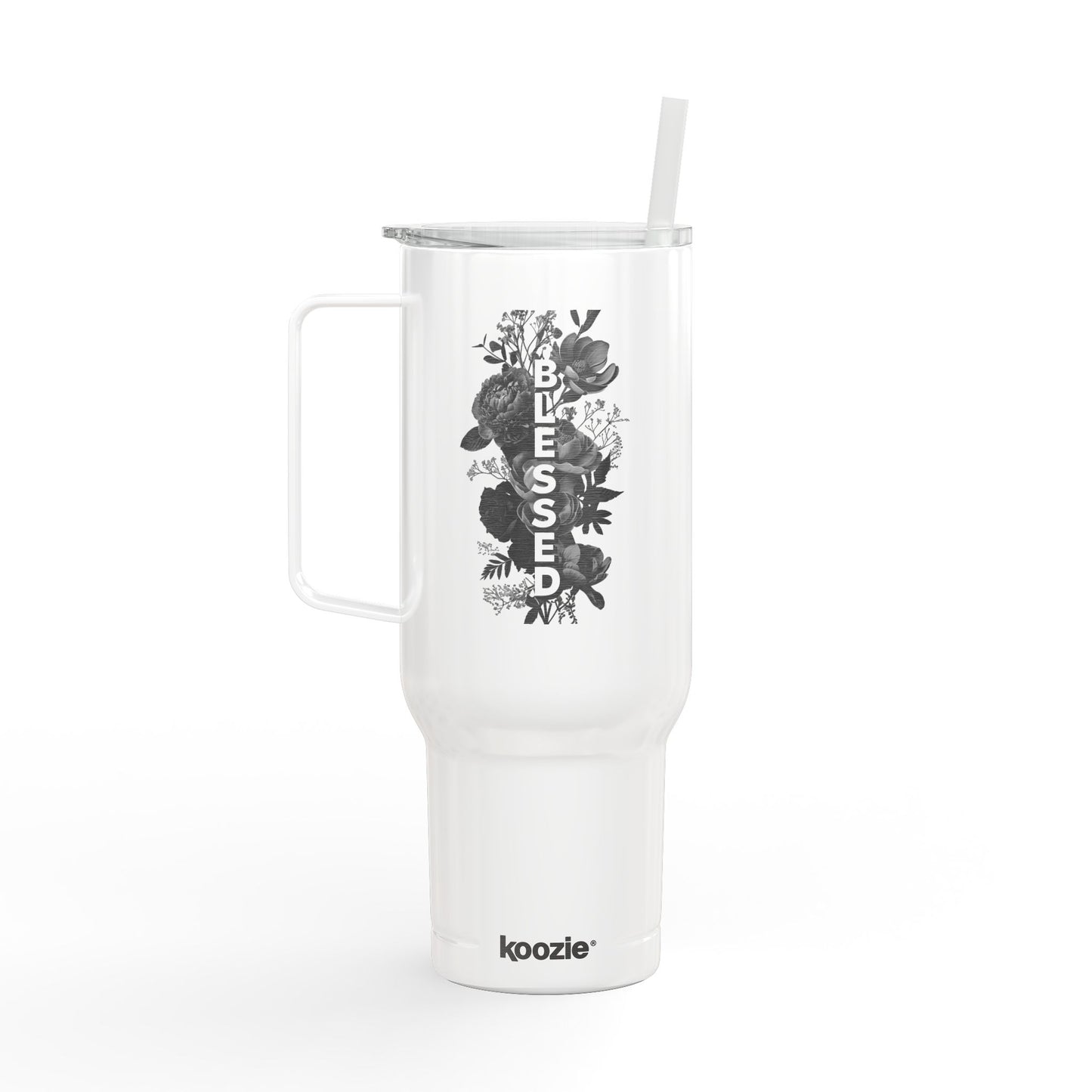 Blessed Insulated Tumbler, 40oz Travel Mug, Personalized Drinkware for Outdoors, Gift for Him/Her, Custom Engraved Cup