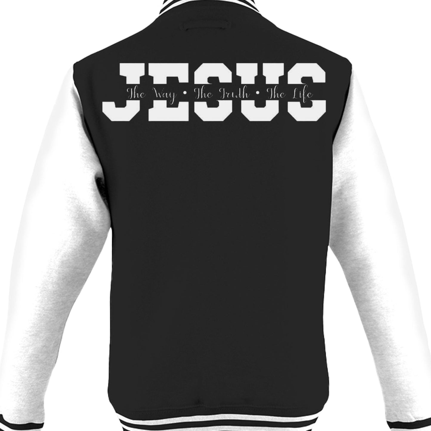 JET BLACK/ WHITE - BACK