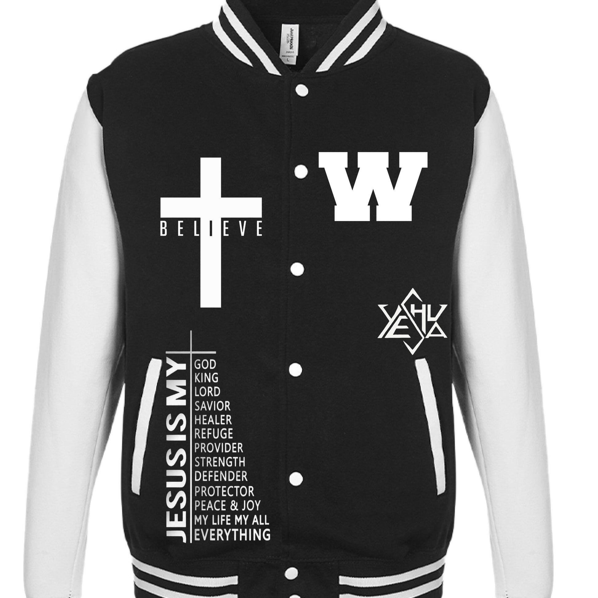 JET BLACK/ WHITE - FRONT