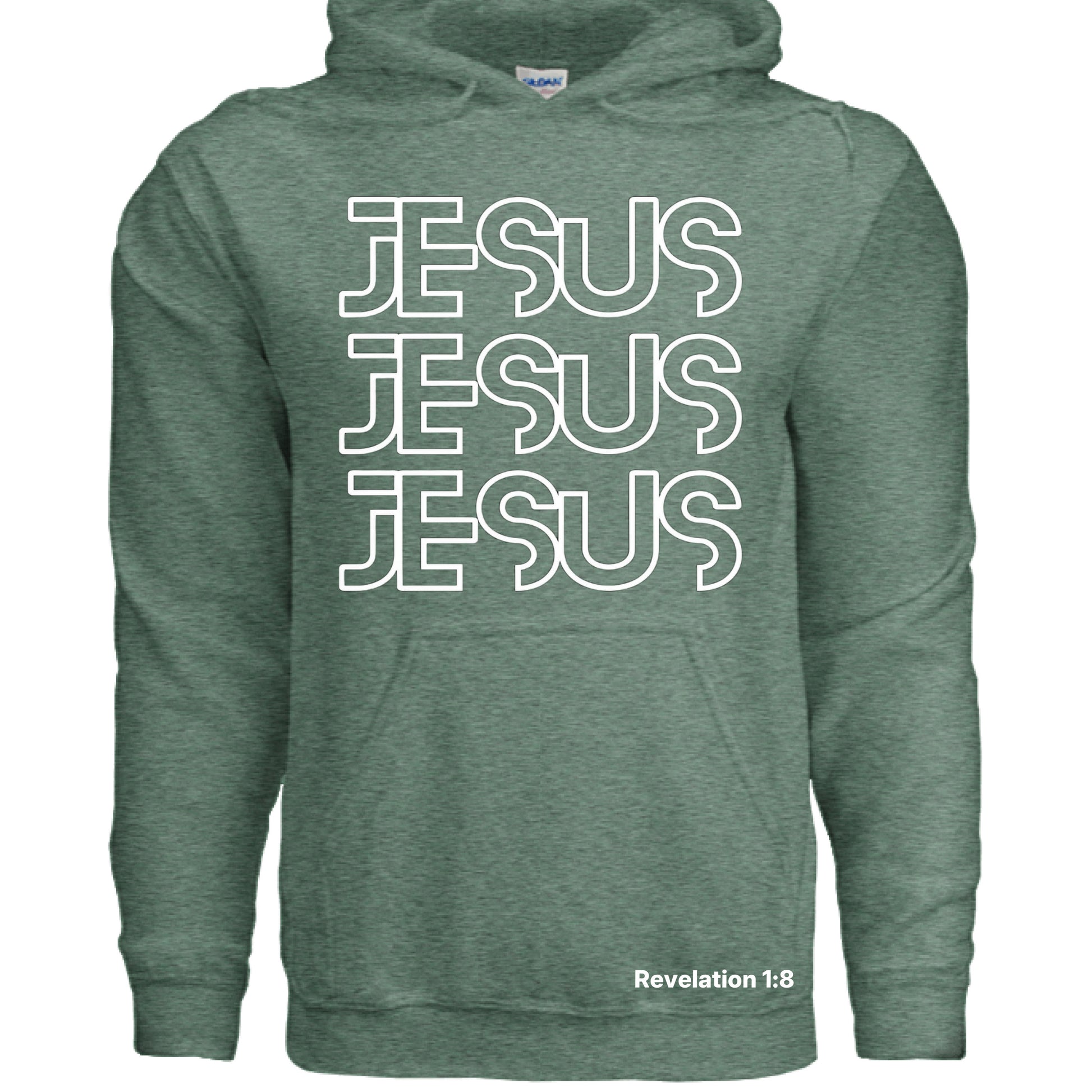 Heather Sport Dark Green - FRONT